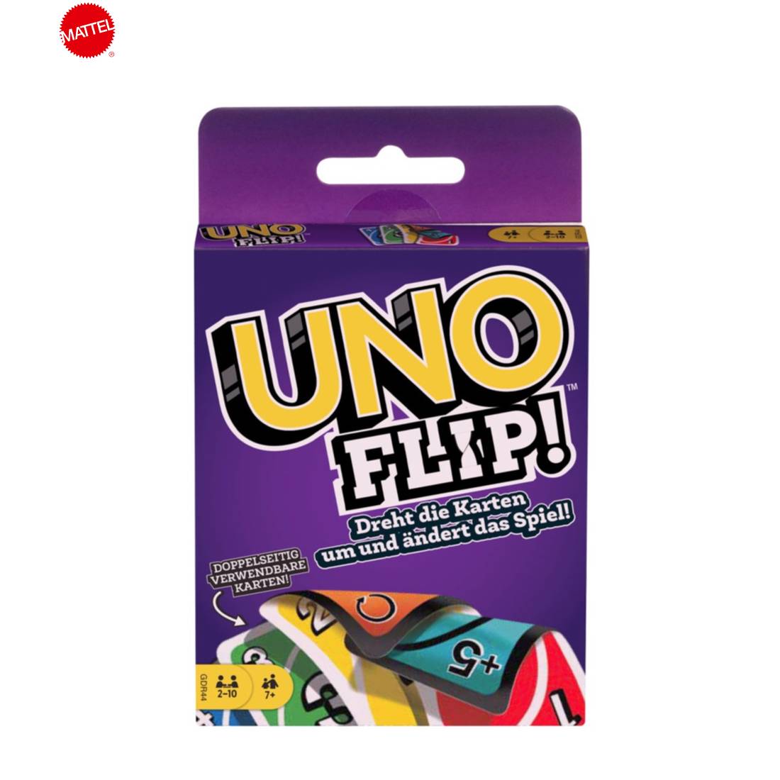 UNO Kartenspiel + Spielkarten Set Mit Reiseetui – Inkl. Kunststoffkoffer, Perfekt Für Unterwegs & Familienspiele