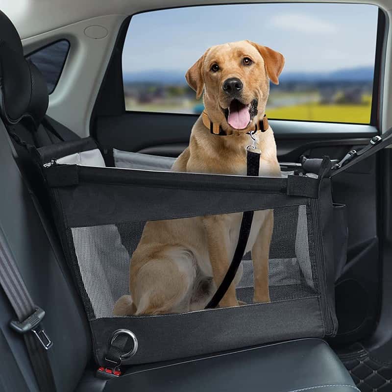 Anschnallgurt für Hunde Auto Sicherheitsgurt Hundegurt Adapter