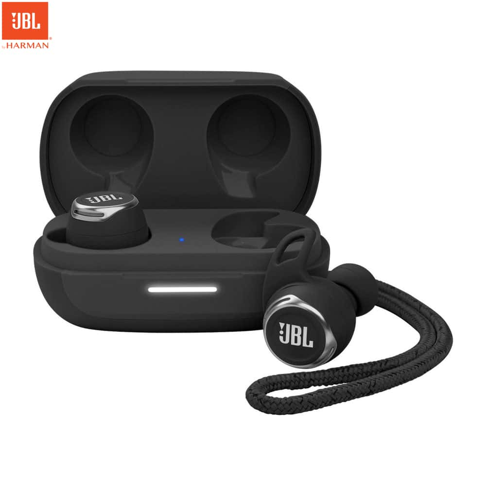 JBL Reflect Flow Pro True Wireless Sport Earbuds, Schwarz