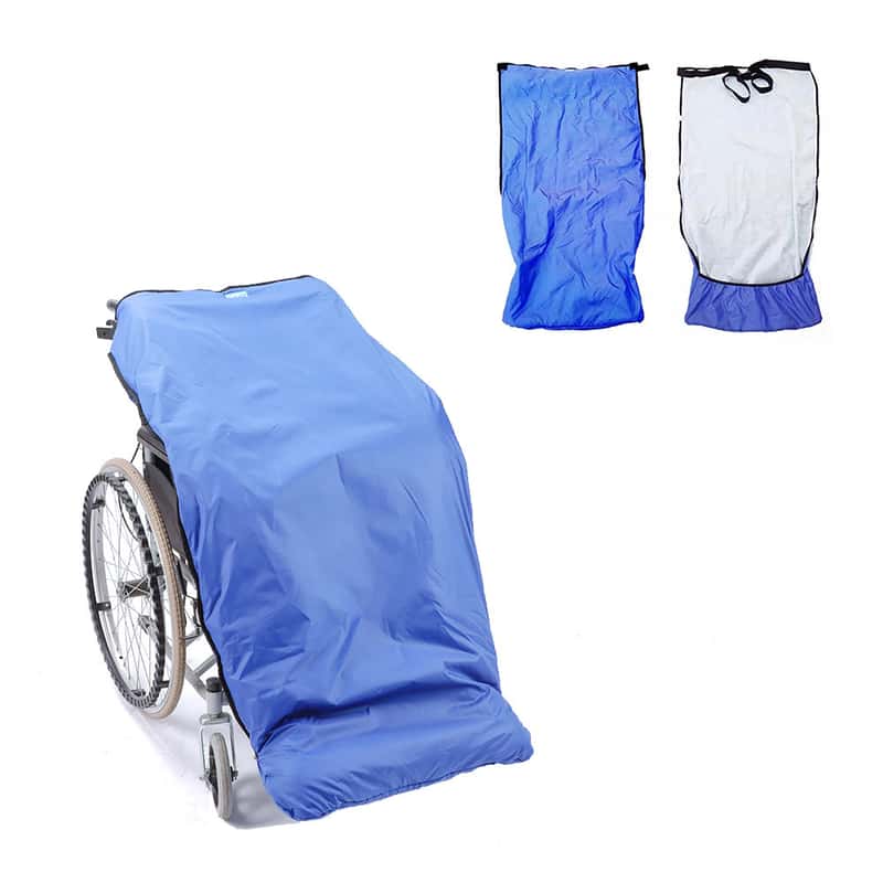 Thermodecke für den Rollstuhl, Wasserdicht, Befestigung mit Band, Waschbar