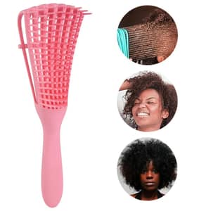 Locken-Definierbürste – Einteilig, Ergonomisch, Zieht Nicht, Für Lockiges & Welliges Haar