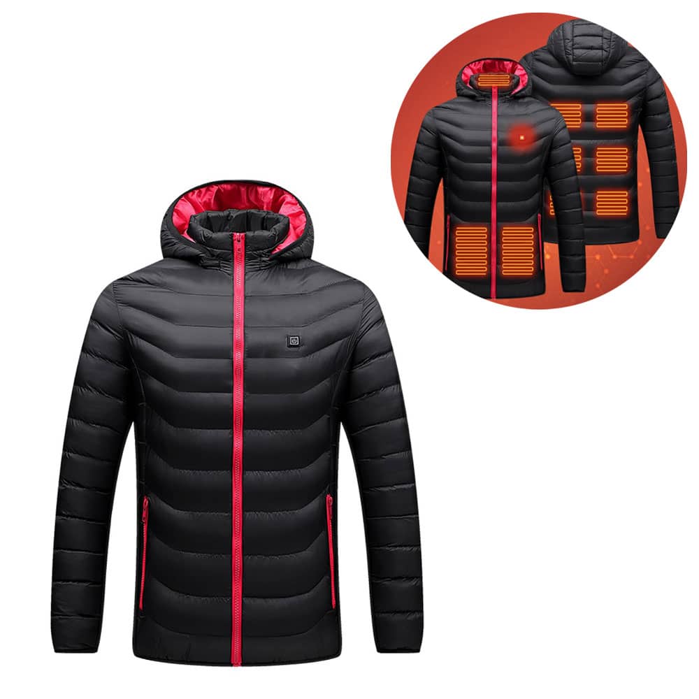 Produktbild von Beheizbare Jacke Damen Warme Heizjacke Unisex Winterjacke