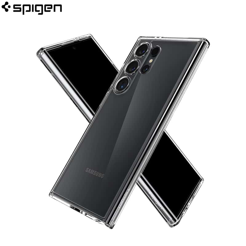Spigen Samsung Galaxy S24 Ultra Hybrid Hülle Clear