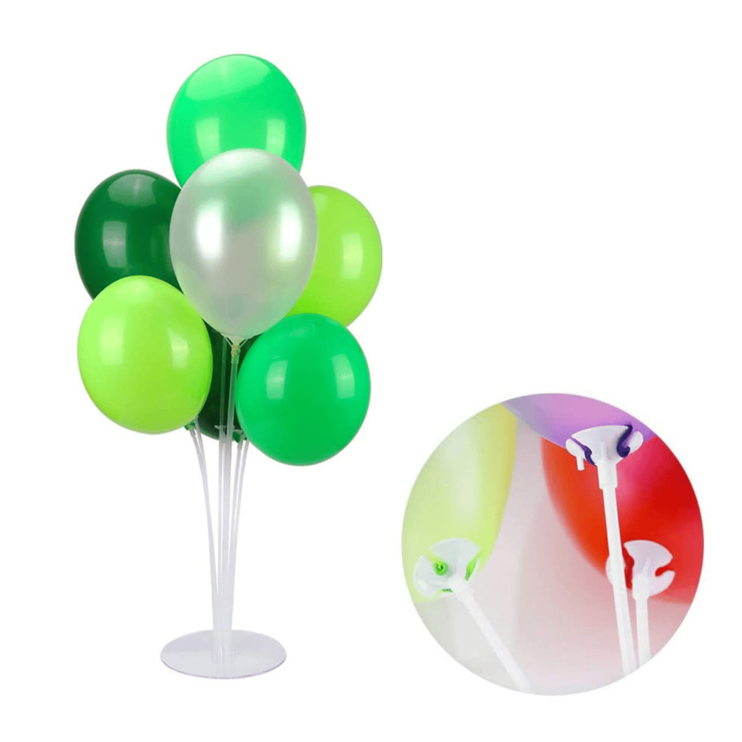 10 Öko-Luftballonstäbe Aus Holz - Wiederverwendbar & Umweltfreundlich