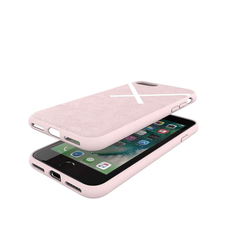 Adidas Iphone Se 8 7 6s 6 Ultrasuede Stoff Hulle Rosa