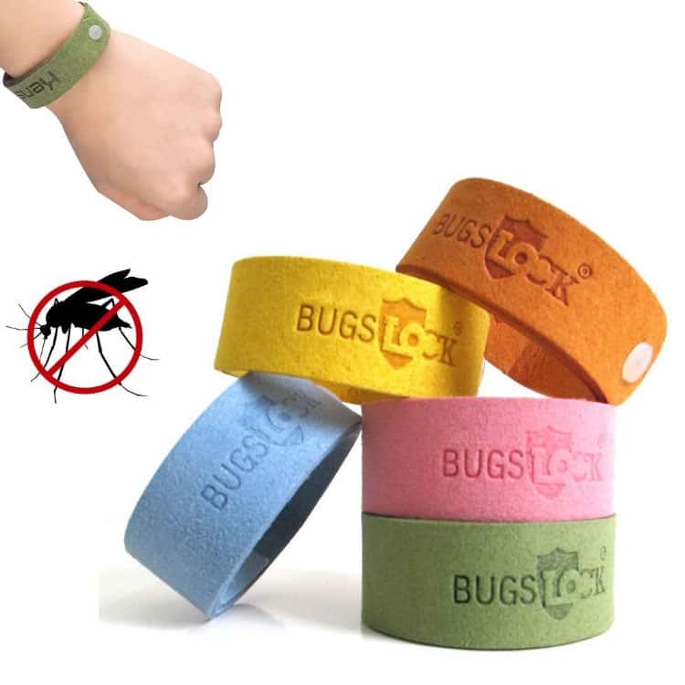 6 x Antimückenarmband Antimücken Armband Moskito Mückenarmband Mückenschutz 