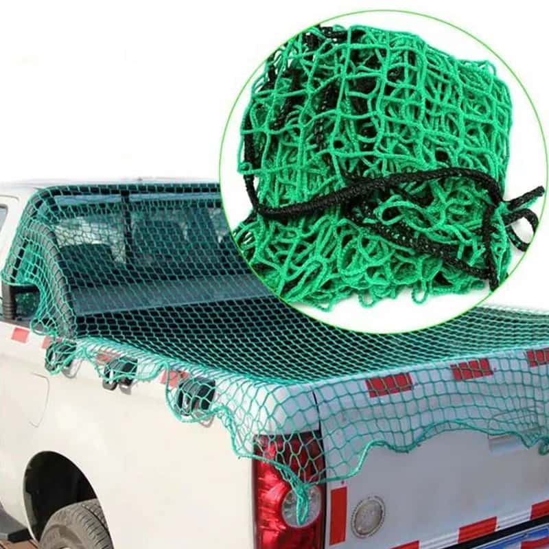 Auto Anhänger Sicherungsnetz Pickup Gepäcknetz Grün