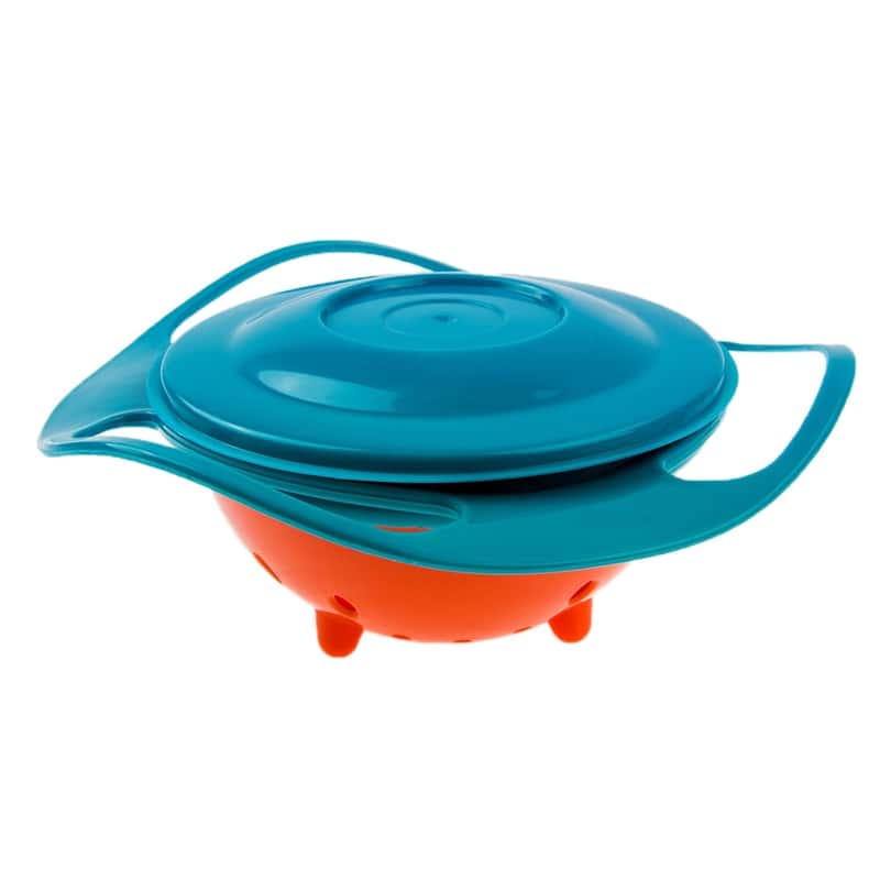 Baby Feeding Dish Kinderteller Babyteller 360° Gyro Bowl Spill Proof Schüssel 