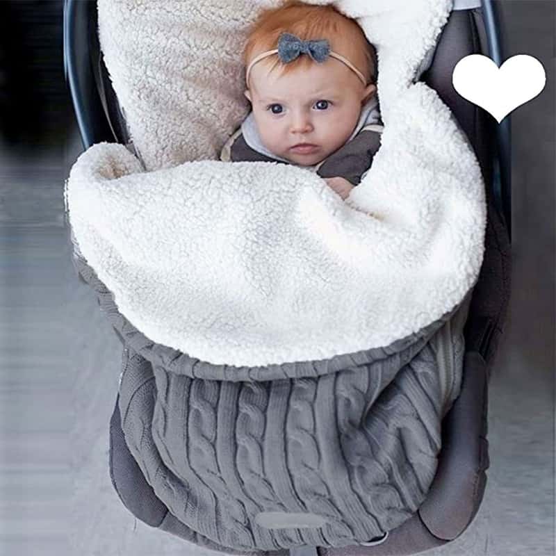 Baby Kuscheldecken Wickeldecke Schlafssack Blanket Sleepsacks for Kinderwagen 