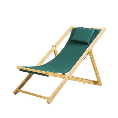 Balkon Liegestuhl Garten Strandstuhl Dunkelgrn