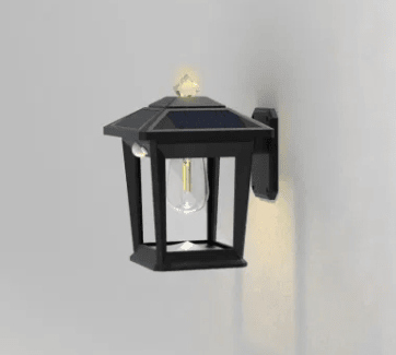 Acouto Solar-Wandleuchte Mit Bewegungsmelder – IP65 Wasserdicht, 250 Lumen, Für Außenbereich