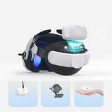 BOBOVR - M3 Pro Meta Quest 3 / 3S Kopfband + Akku Weiss