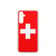 Samsung - Samsung Galaxy A34 5G Coque en caoutchouc Suisse 1 - Rouge