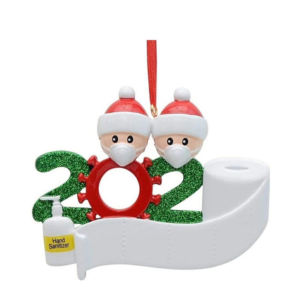 Christbaum Anhanger Weihnachtsbaum Maske 2 Personen