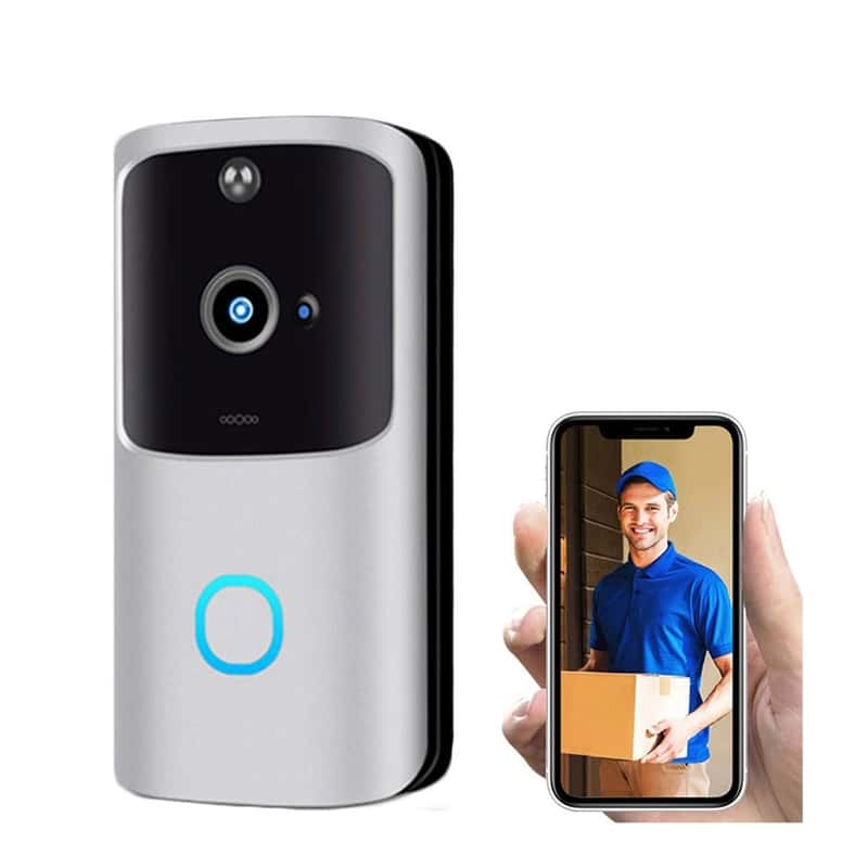 Smart Wireless WiFi Klingel HD Video Telefon Tür INTERCOM Sicherheit Kamera Klingel