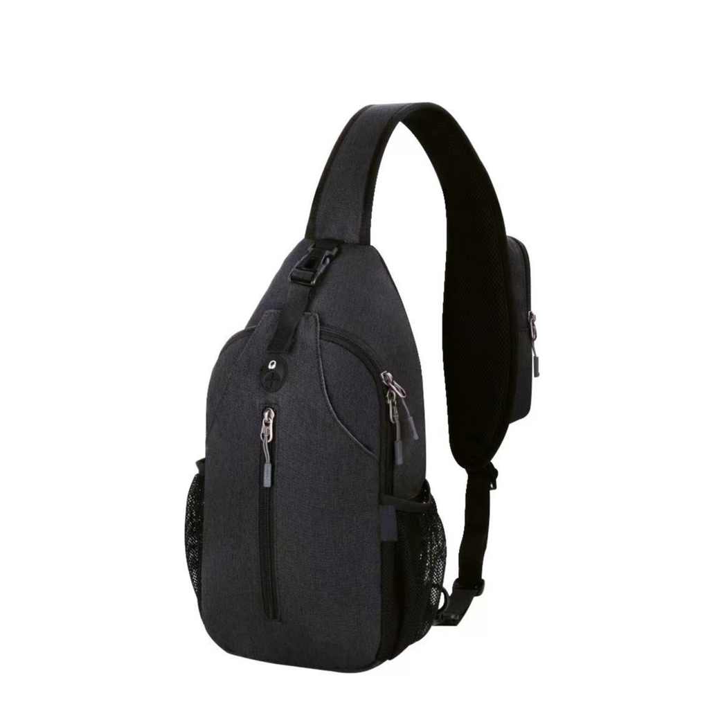 38x20cm Sport Sling Bag Exterieur Sac a dos en bandouliere