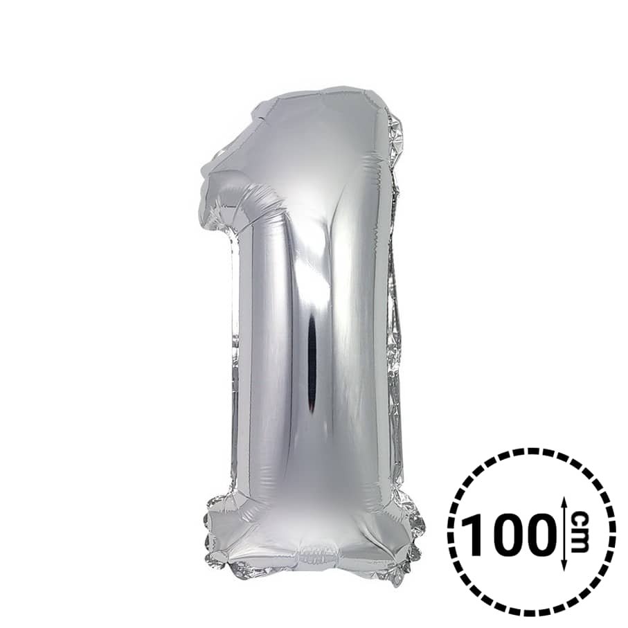 10 Stück Zahl 1 Luftballons Für Geburtstag – 12 Zoll (30cm) Latex, Mit Helium Aufblasbar