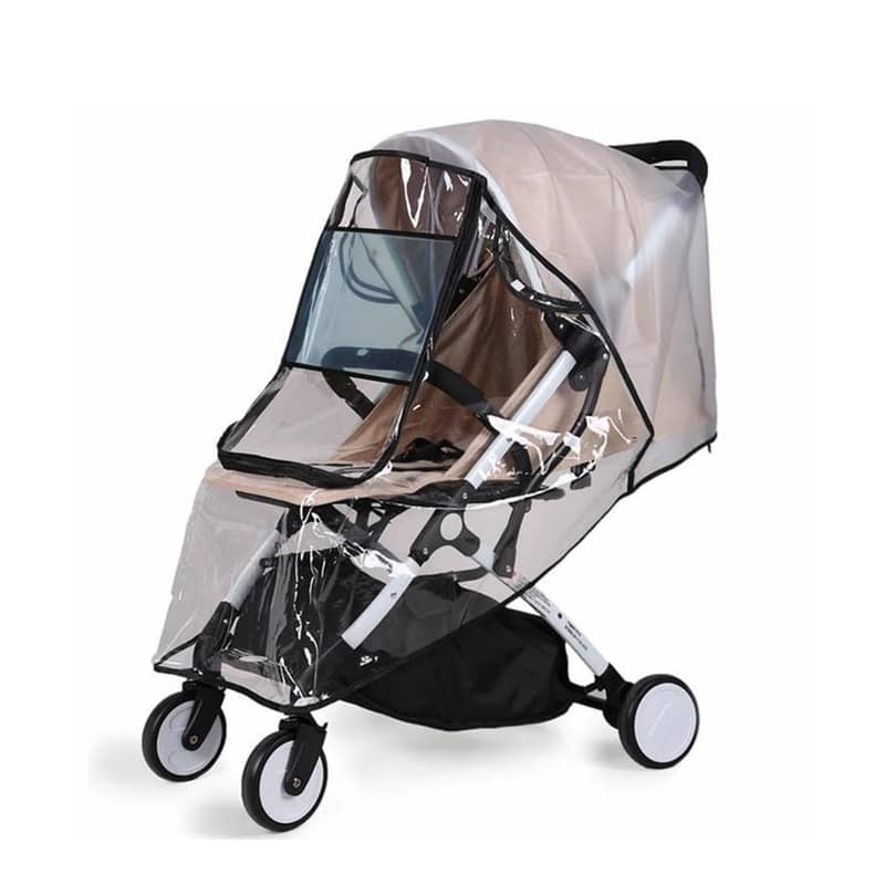 Faltbare Regen und Wind Abdeckung fr Kinderwagen