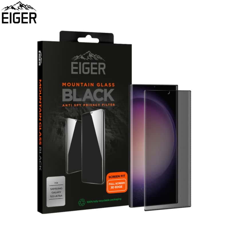 Eiger Galaxy S23 Ultra 5G Mountainglass Privacy Glas