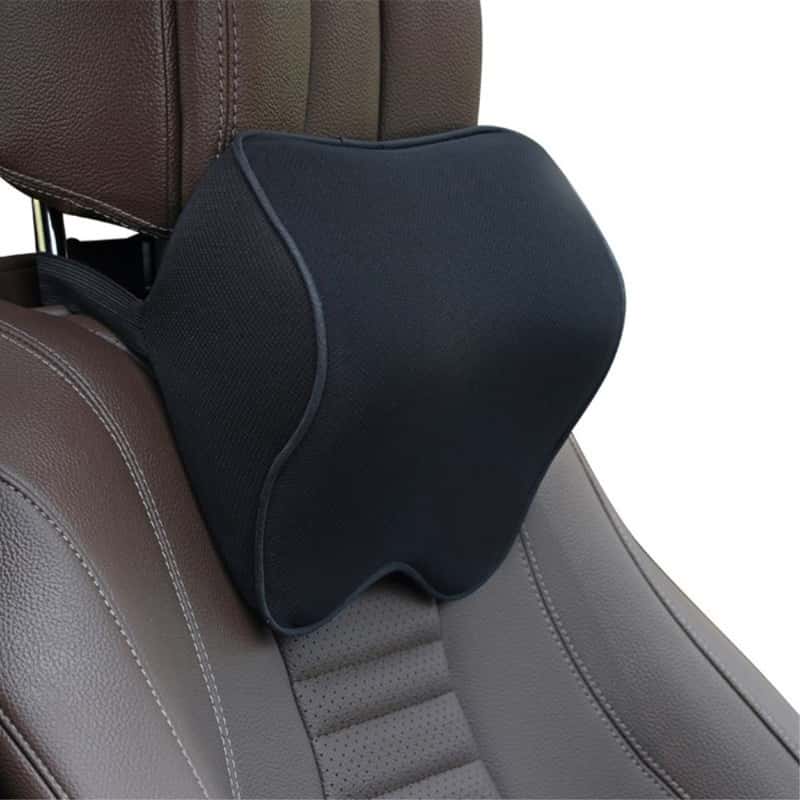 Kaufe Auto-Nacken-Kopfstützen-Kissen, Autositz-Memory-Foam-Pad