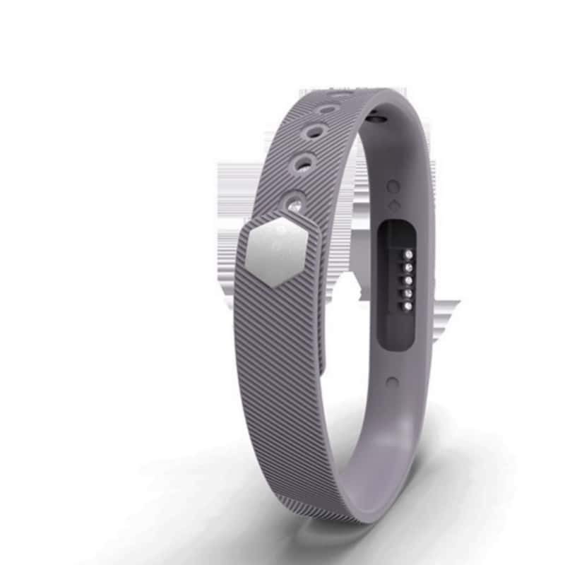Silikon Armband Sport Band mit USB Ladekabel Für Fitbit Flex 2 Tracker 
