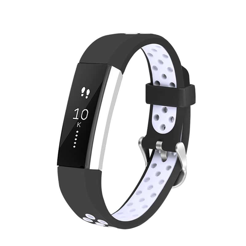 Smartwatch Armband Fitness Armband weiß für FitBit Alta HR 