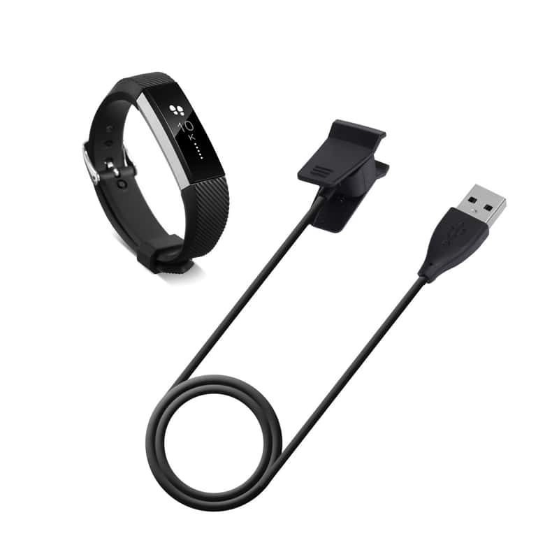 Ersatz USB Ladekabel Kabel Ladestation Kit für Fitbit Alta HR 