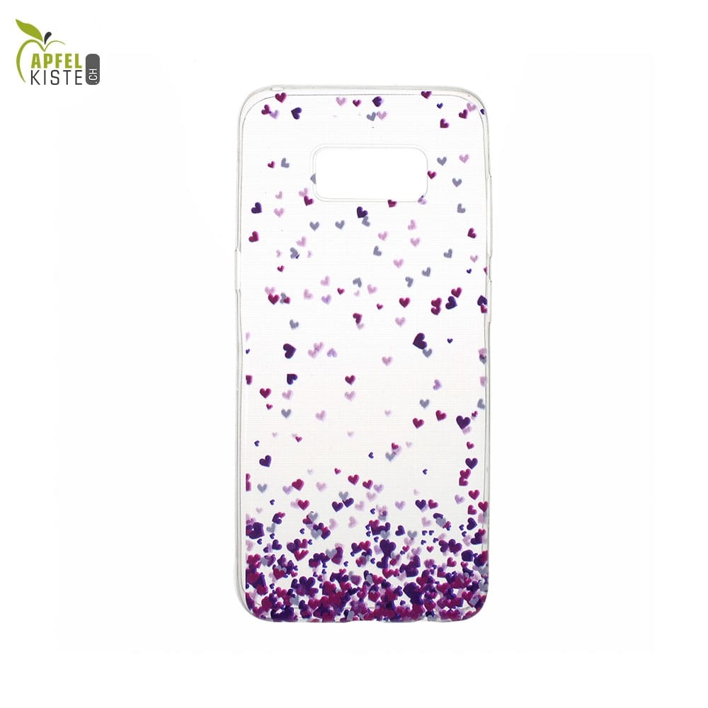 Galaxy S8 Gummi Hulle Ultrathin Mini Herzen