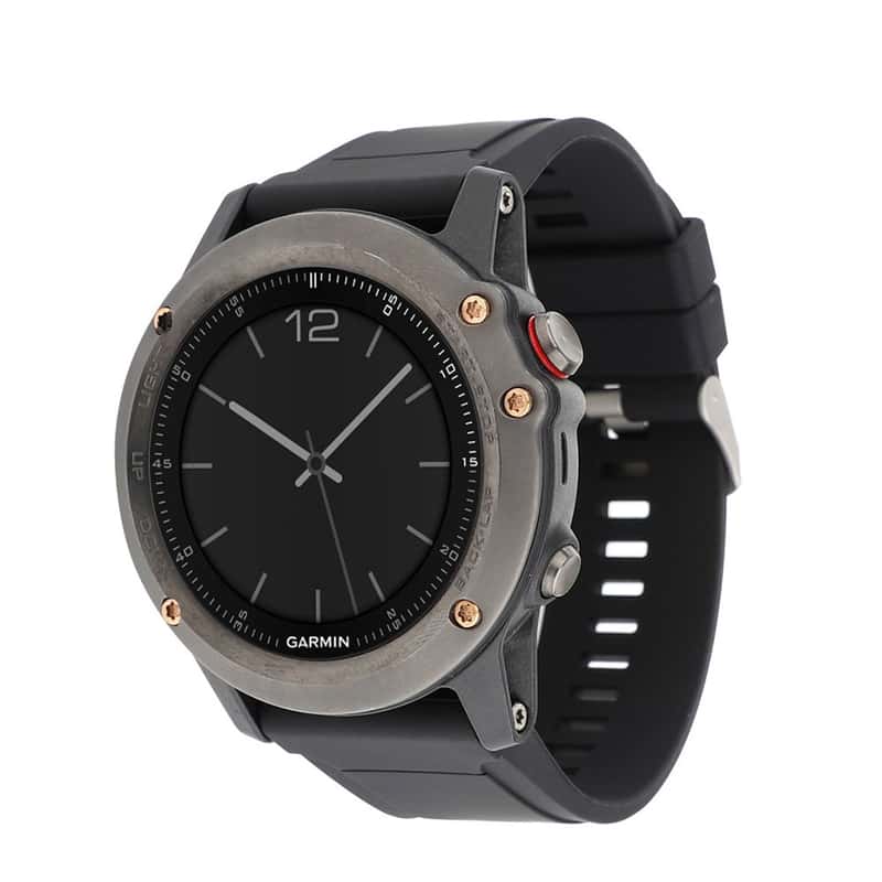 Smartwatch Fitness Hülle Case Silikon schwarz für Garmin Fenix 5 