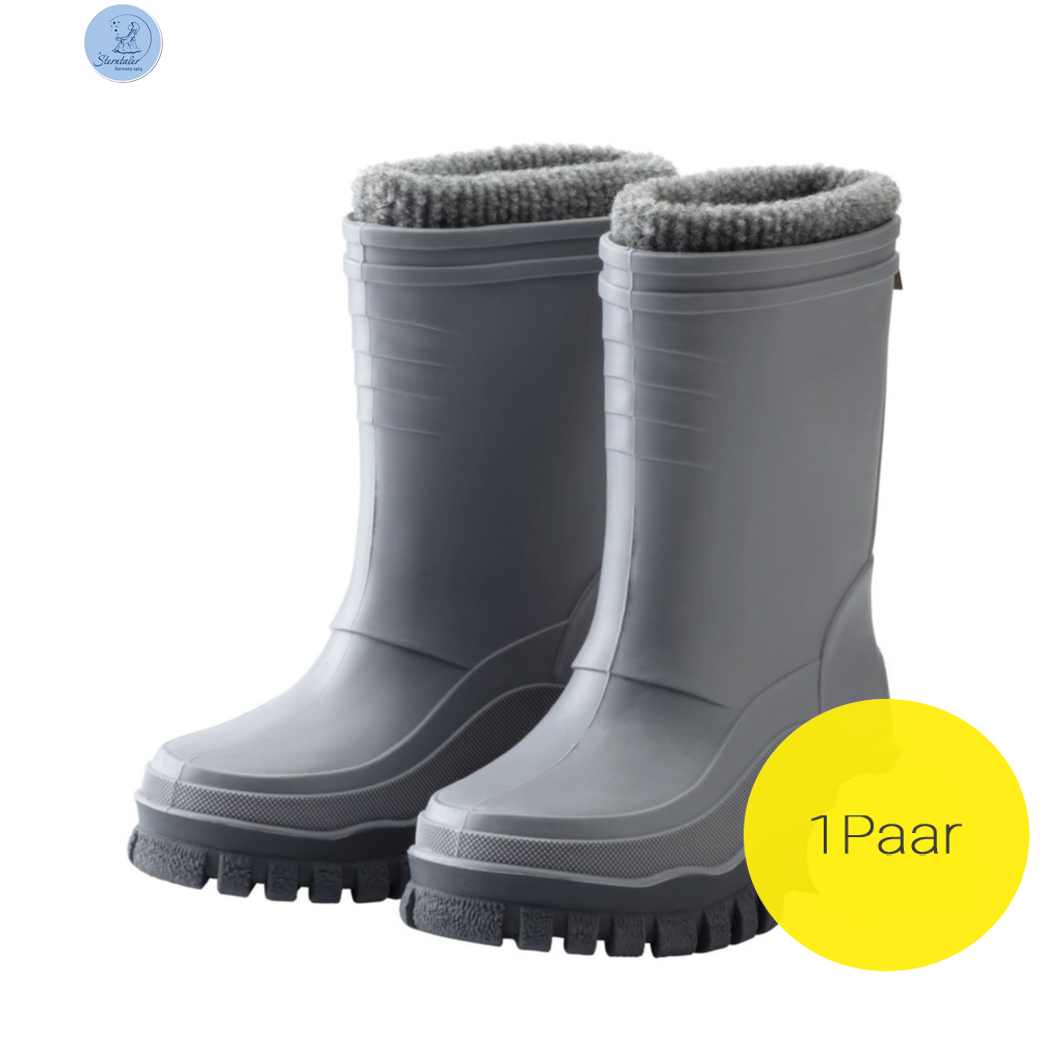 Sterntaler 26/27 Gefütterte Kinder Gummistiefel Grau