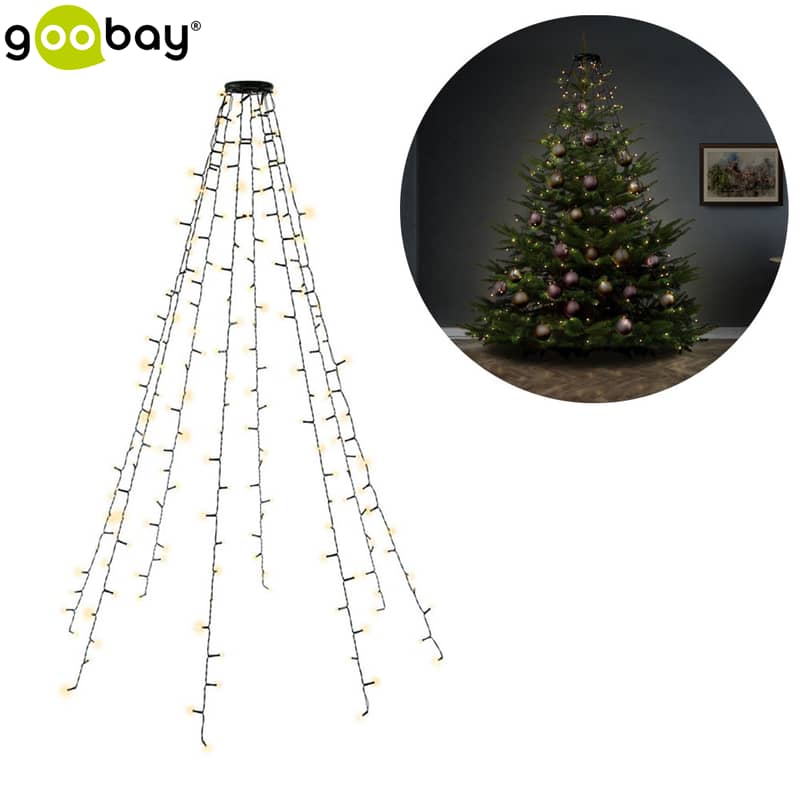 Goobay (1.5m) Weihnachts Deko Lichterkette Outdoor