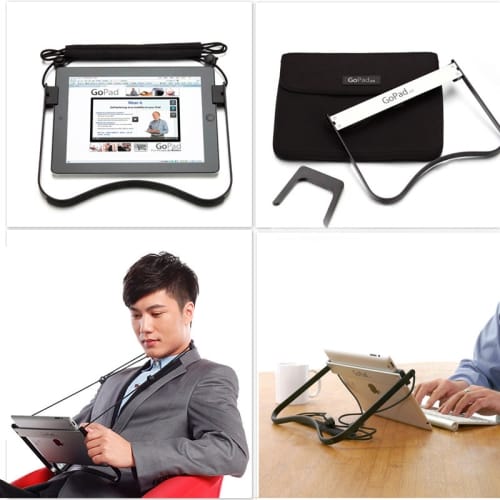 Gopad Mobile Ipad Metall Halterung Schreibtisch Neopren Tasche