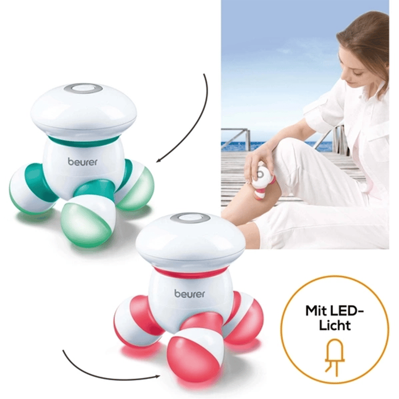 beurer MG 16 Mini Massagegerät Green Weiss / Grün