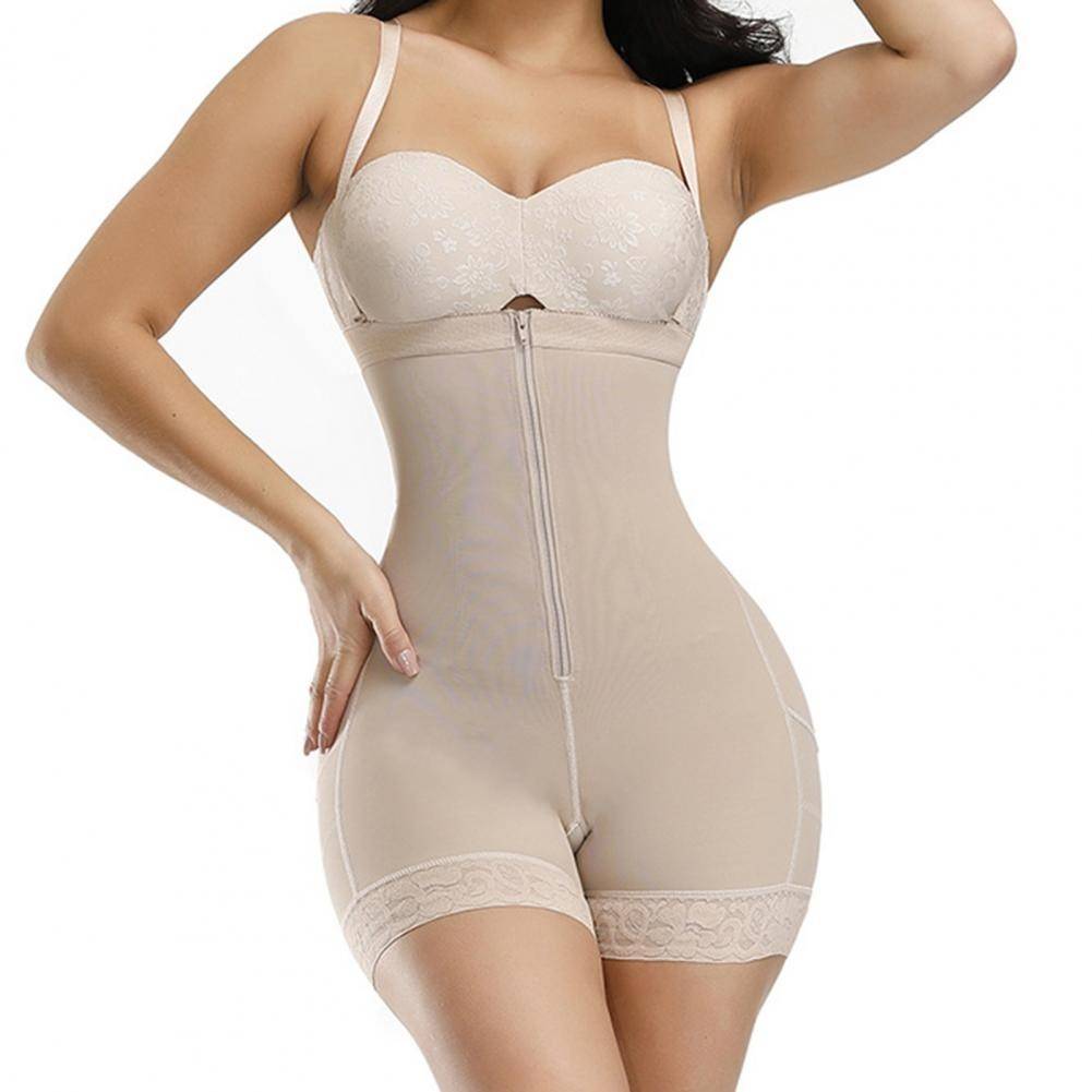 Postpartaler Bauchgürtel Für Frauen – Elastischer Taillenformer, Atmungsaktiv, Mit 3-reihigem Klettverschluss (Größe: XL, Farbe: Complexion)