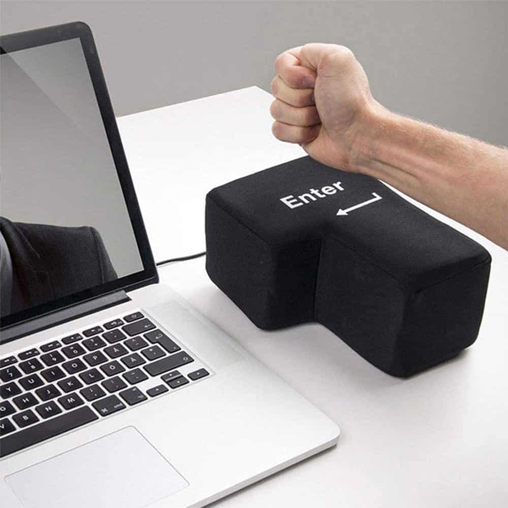 Grosse Anti Stress Enter Taste Eingabetaste USB