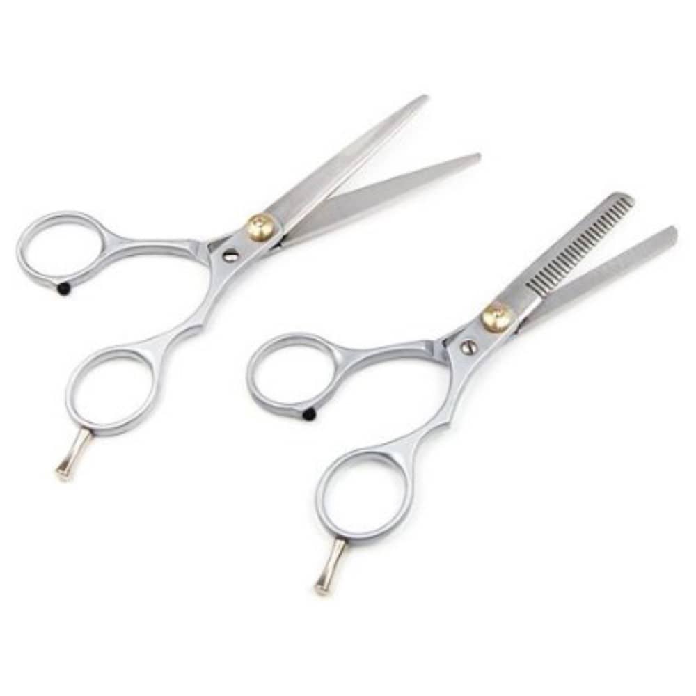 Professionelles Haarscheren Set Für Zu Hause – Mit Haarschere, Modellierschere & Effiliermesser, Rostfrei