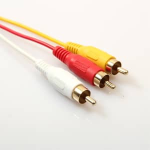 Produktbild von Ksywydu HDMI 3RCA, HDMI Auf Cinch Adapter Mit Vergoldeten