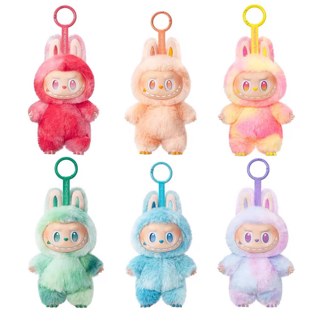 Sukkulenten Plüschtier & Schlüsselanhänger Set – Blau, Weich – 25 Cm + 8 Cm – Geschenk Für Kinder
