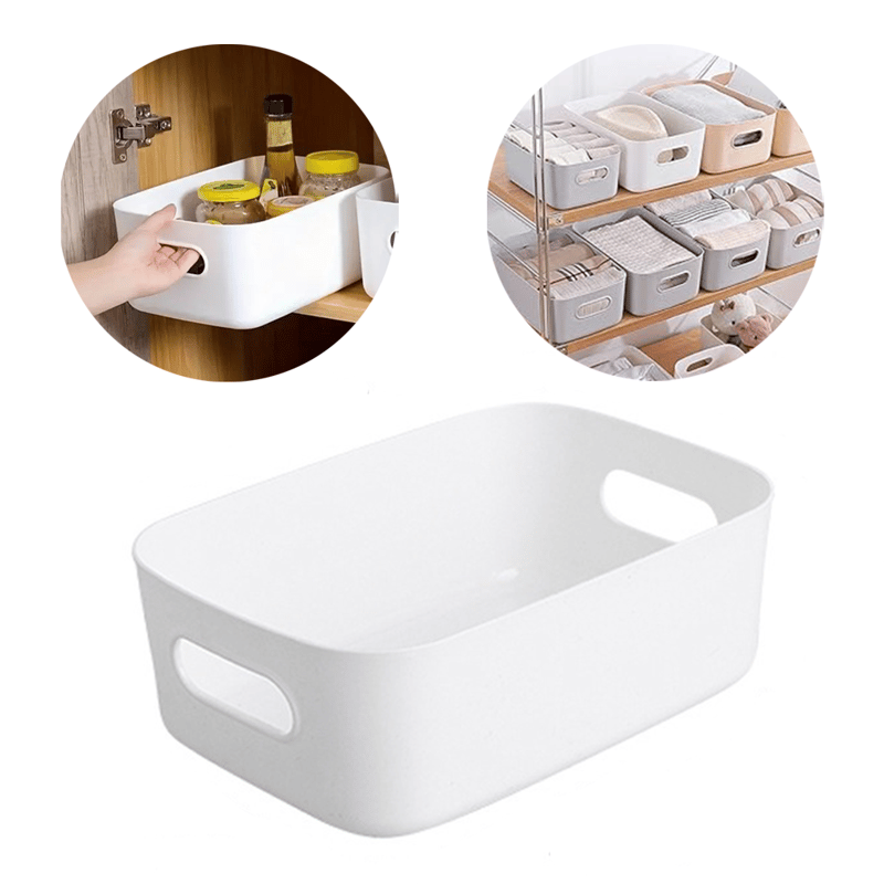 Home Organizer Box Deko Aufbewahrungs Behlter Weiss