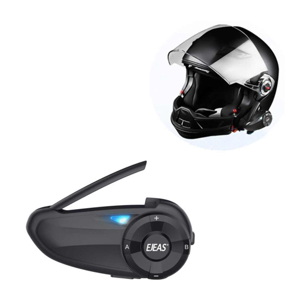 Bluetooth Motorrad Headset IP65 mit 800m Reichweite
