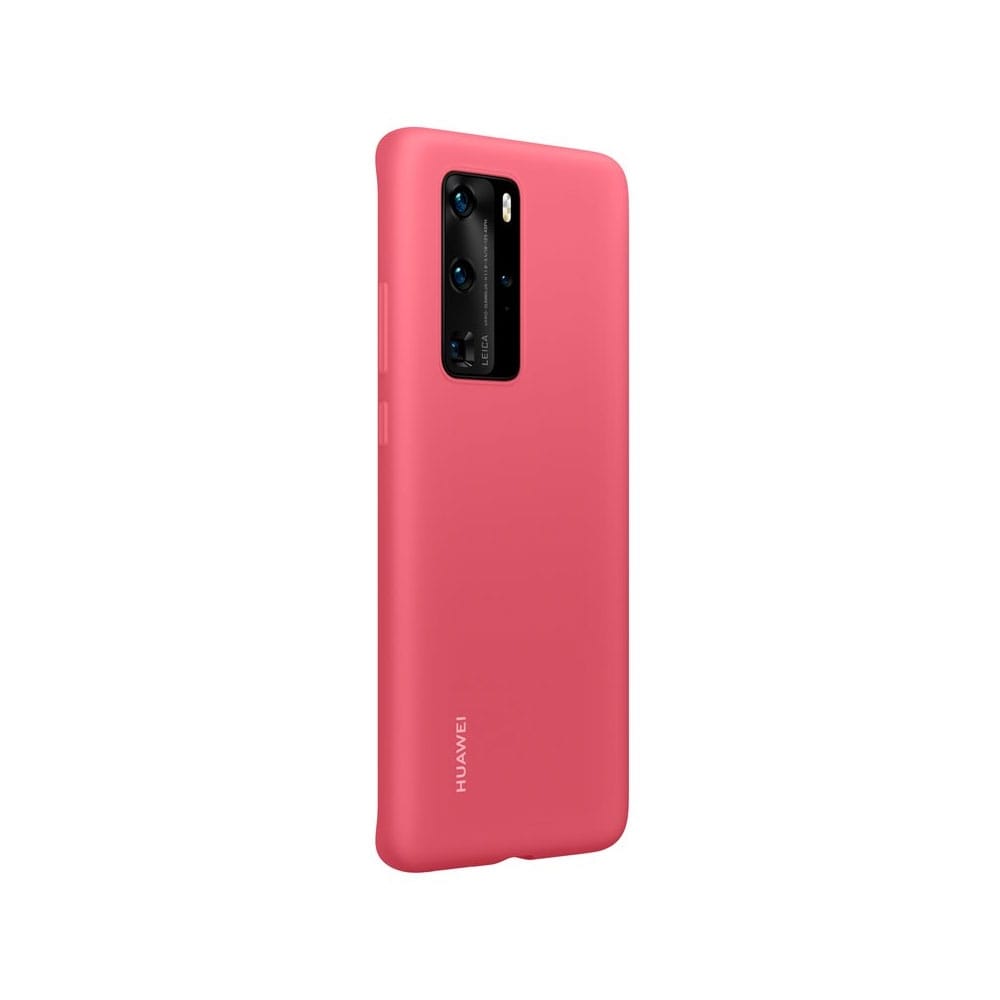 Huawei P40 Pro Silikon Case Hulle Pink
