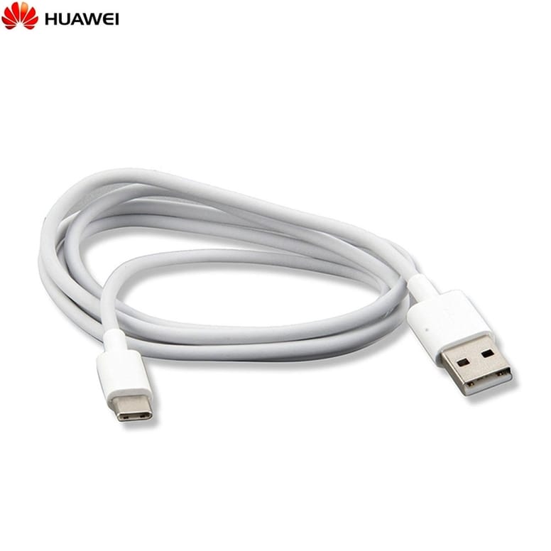 Huawei P20 Lite Usb C Ladekabel 1m Ap51 Weiss