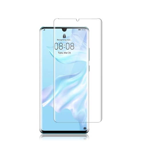 Film De Protection En Verre Trempé Incurvé 3D Pour Huawei P30 Pro - Anti-rayures, Anti-reflets, Dureté 9H, Transparent, Neuf