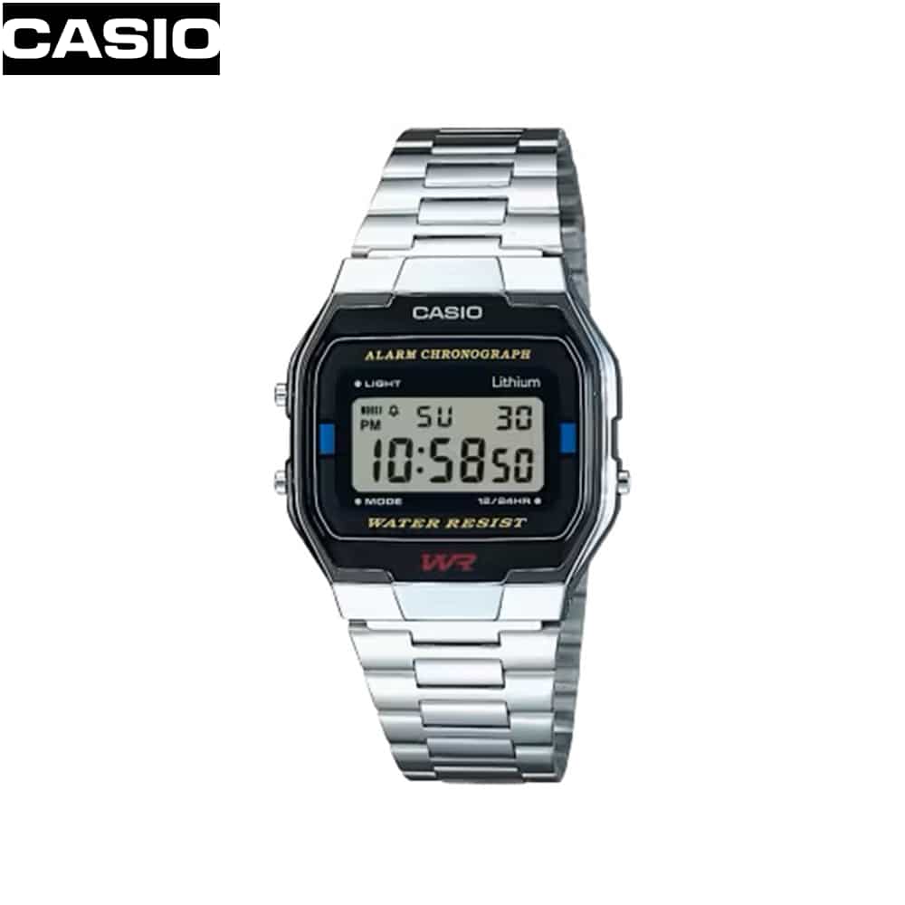 Casio (33mm) Vintage Iconic Unisex Armbanduhr Silber