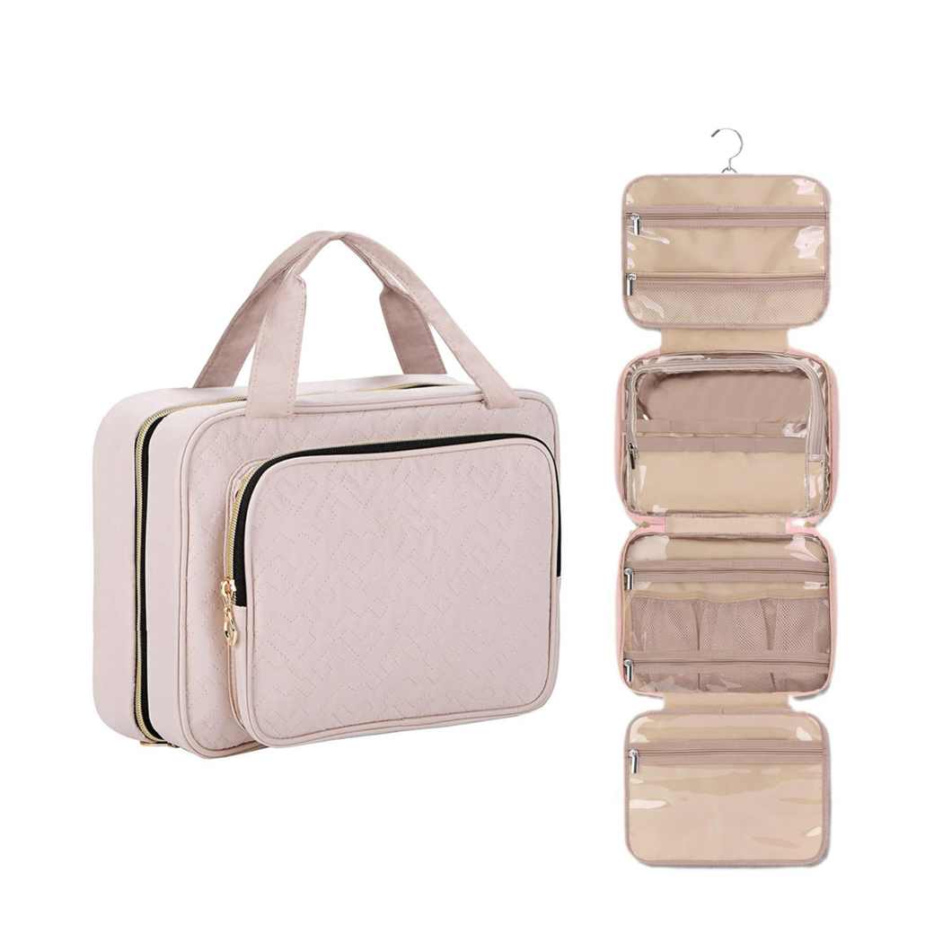 BAGSMART Kulturbeutel Für Damen - Wasserdichte Kosmetiktasche Mit Viel Stauraum