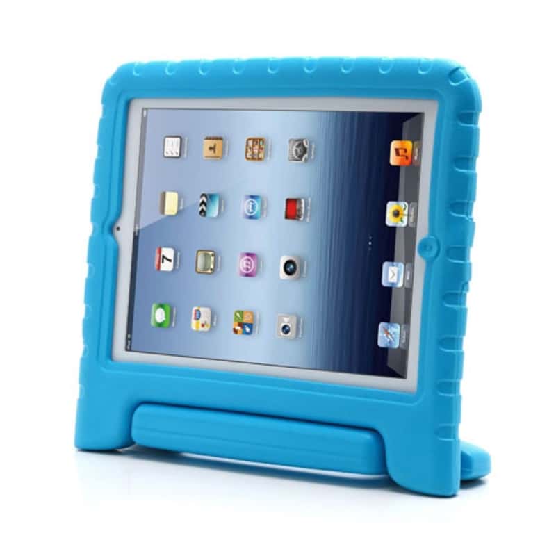 iPad 2/3/4 Schaumstoff Hülle Griff Kinder Blau