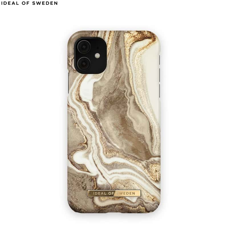 iDeal of Sweden iPhone 11 Hülle Golden Sand Marble