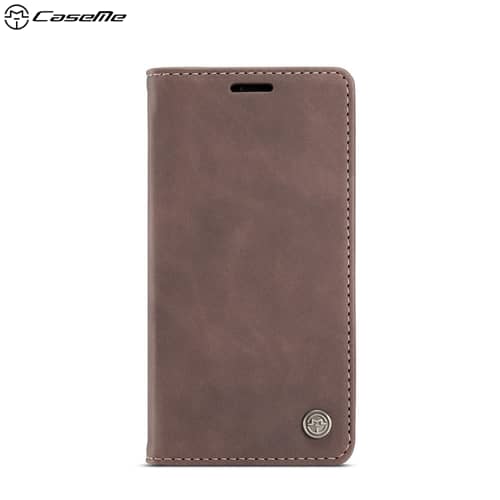 IPhone 12 Pro Leder Hülle Kartenfach In Braun