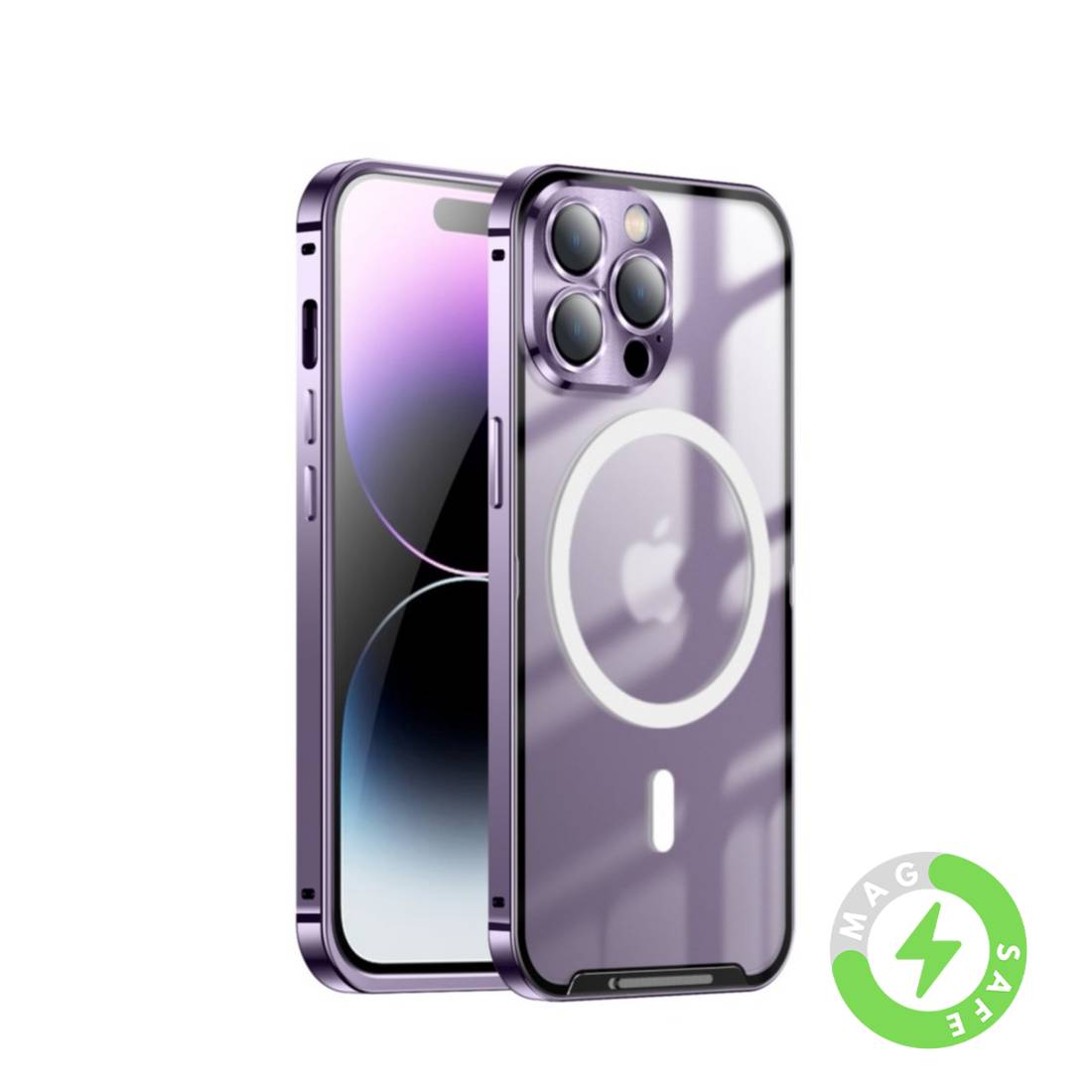 DAIZAG IPhone 14 Pro Hülle – Buntglas-Design Mit Sternen, Mond & Sonne, Stoßfest, TPU + PC Hybrid-Schutz