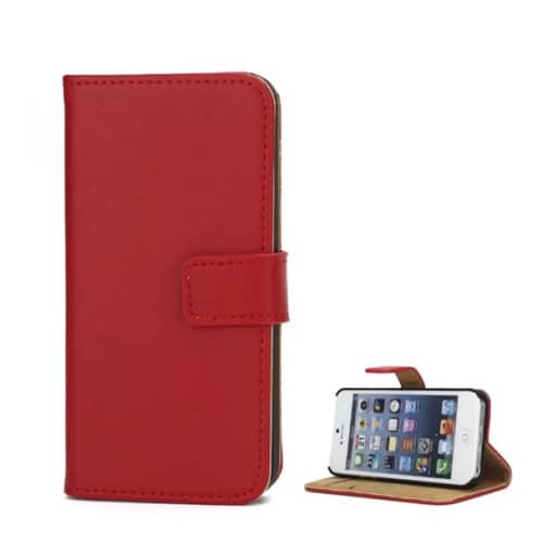Moex Book Case Für IPhone 5/5s/SE (2016) – Flip-Hülle Mit Kartenfach & Standfunktion, Schwarz
